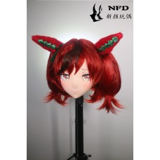 (NFD011)Customize Handmade Crossdress Full Head Female/Girl Resin Japanese Cartoon Character Animego Cosplay Kigurumi Mask